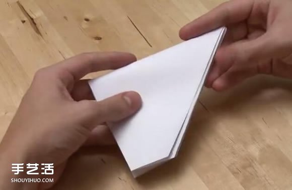 纸炮怎么叠图解教程 两种纸炮的折法步骤图(图7)