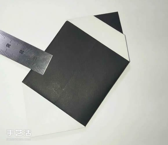 平面铅笔的折纸方法 简单儿童折纸铅笔图解(图10)