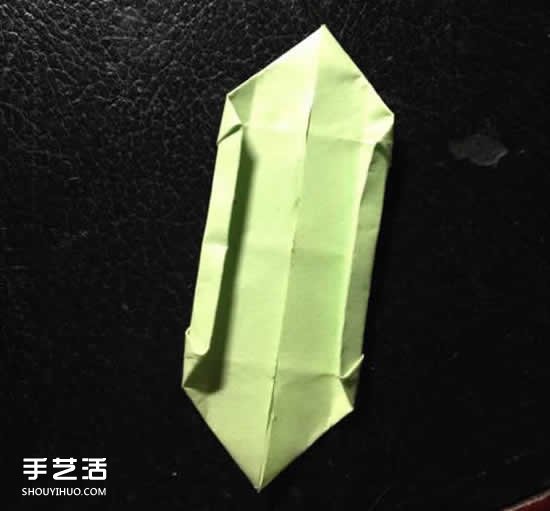四叶草的折法两张纸 简单四叶草折纸教程(图11)