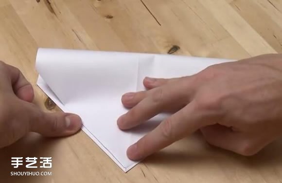 纸炮怎么叠图解教程 两种纸炮的折法步骤图(图6)