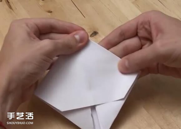 纸炮怎么叠图解教程 两种纸炮的折法步骤图(图12)