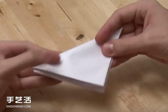 纸炮怎么叠图解教程 两种纸炮的折法步骤图(图13)