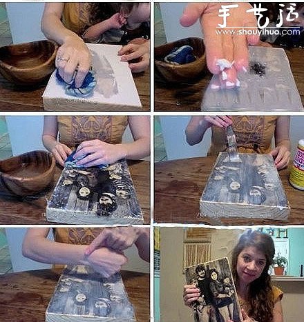 创意DIY：教你把照片印染到木头上(图2)