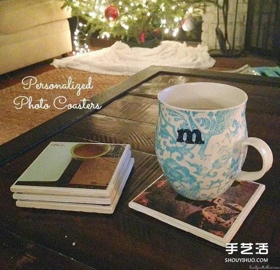 旧物改造方式的照片布置DIY 将家打扮美美的(图6)