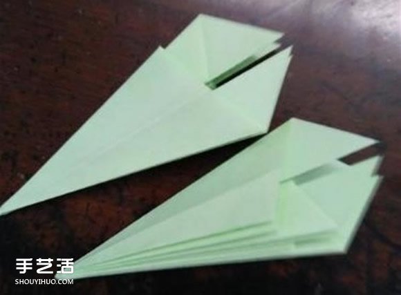 立体小雨伞的折法图解 儿童纸雨伞制作方法(图10)