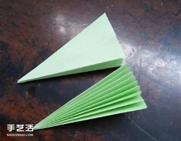 立体小雨伞的折法图解 儿童纸雨伞制作方法(图11)