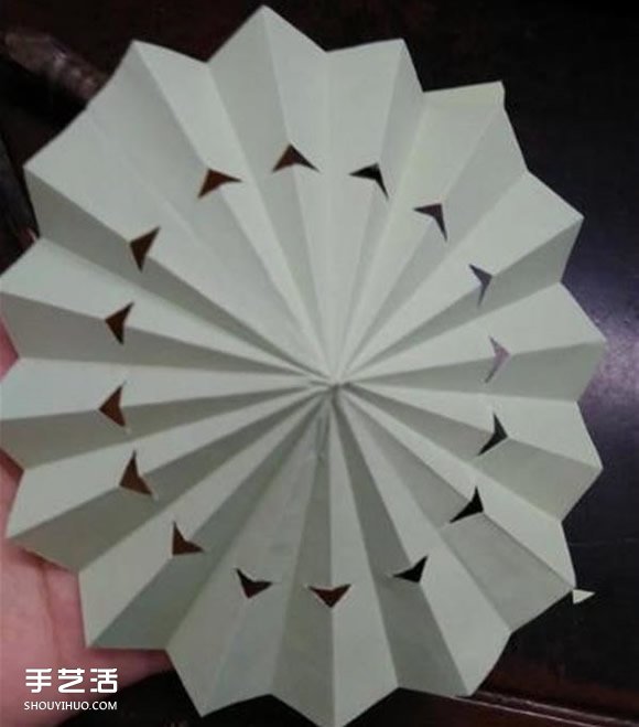 立体小雨伞的折法图解 儿童纸雨伞制作方法(图14)