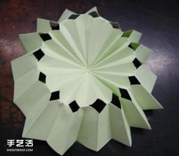 立体小雨伞的折法图解 儿童纸雨伞制作方法(图15)