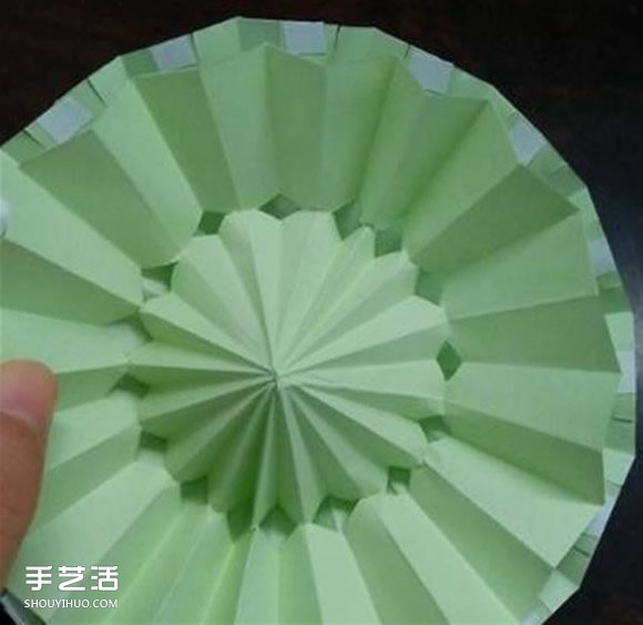 立体小雨伞的折法图解 儿童纸雨伞制作方法(图18)