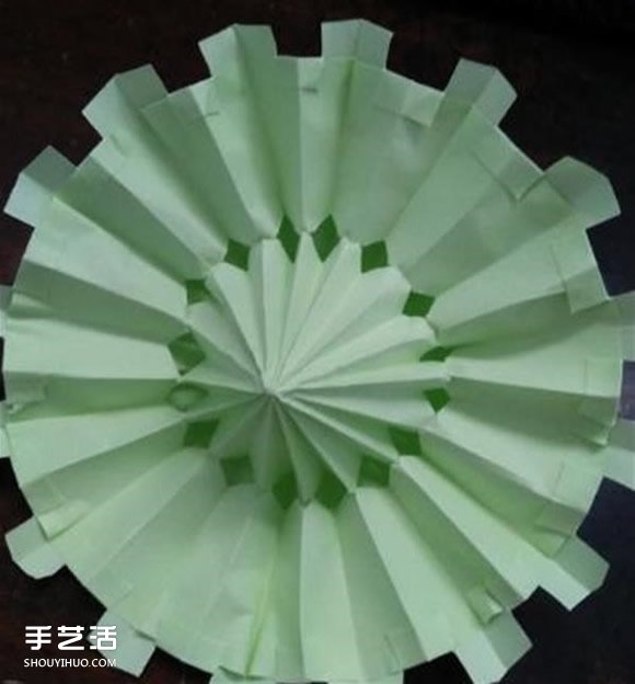 立体小雨伞的折法图解 儿童纸雨伞制作方法(图19)