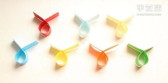 幼儿园降落伞手工制作 纸条降落伞的做法图解 - 双维造物网