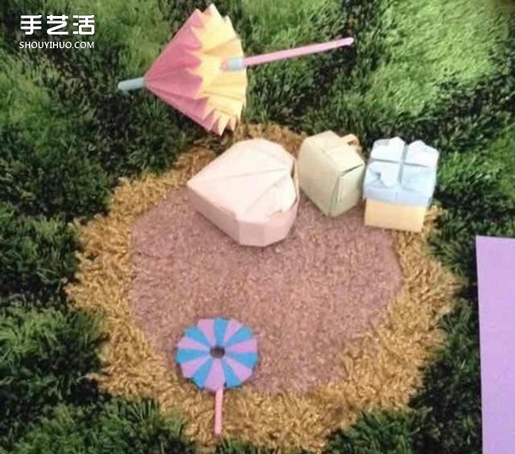 儿童棒棒糖的折法图解 折纸棒棒糖手工制作(图9)