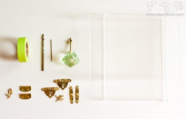 亚克力有机玻璃DIY精美手提包(图2)