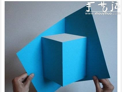 卡片DIY的时尚酷炫墙角灯(图5)