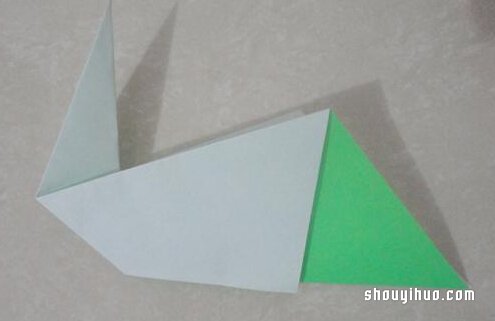 折纸水鸟的方法图解 手工水鸟的折法教程(图8)