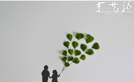 创意手工DIY：叶子上的幸福生活(图7)