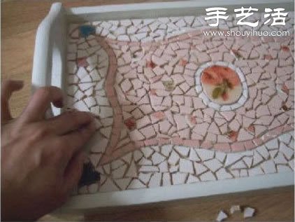 瓷砖碎片废物利用改造旧托盘(图8)