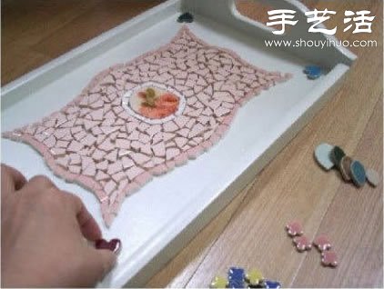 瓷砖碎片废物利用改造旧托盘(图7)