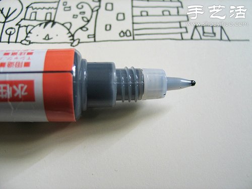 白色帆布鞋手工改造教程(图3)