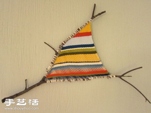 毛线编织制作自然田园风家居装饰品图解教程 - 双维造物网