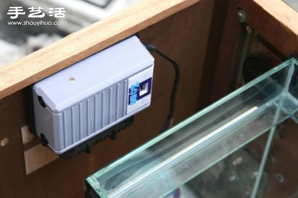旧电视手工DIY改造怀旧鱼缸水族箱图解教程(图12)