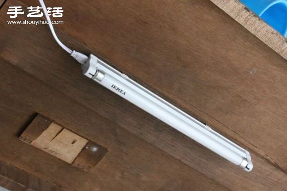 旧电视手工DIY改造怀旧鱼缸水族箱图解教程(图13)