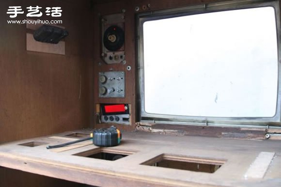旧电视手工DIY改造怀旧鱼缸水族箱图解教程(图6)