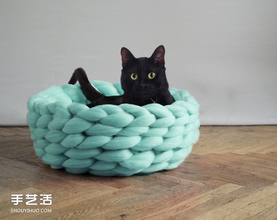 超厚羊毛线织出的针织品 格外的具有温暖感(图12)