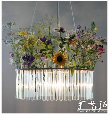 DIY试管吊灯欣赏(图4)