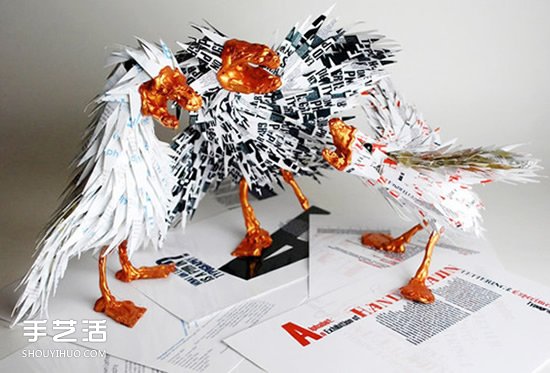 光盘变废为宝制作动物 精美CD光盘动物DIY图片(图12)