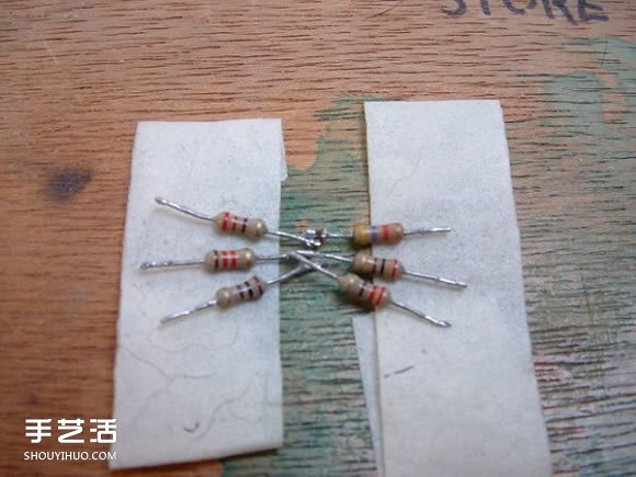 电路板电子元件变废为宝 DIY手工制作小蜘蛛(图7)