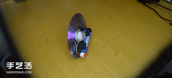 小发明：用硬盘碟片和光盘制作反重力小玩具 - 双维造物网