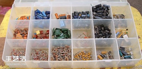 电路板电子元件变废为宝 DIY手工制作小蜘蛛(图4)