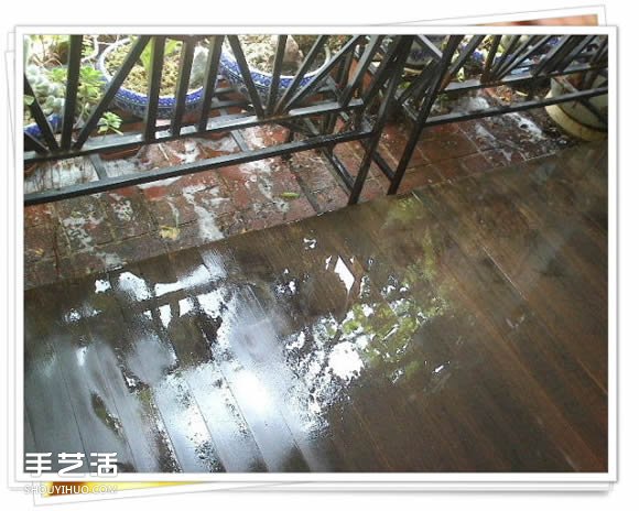 铁架子废物利用 DIY手工制作搁置花盆的架子(图12)