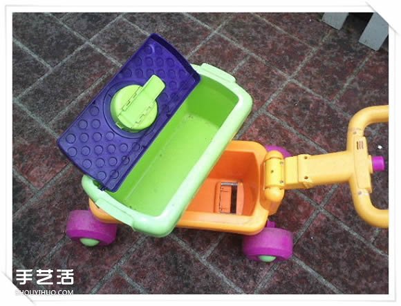铁架DIY花盆架子图解 旧玩具废物利用做花盆架(图8)