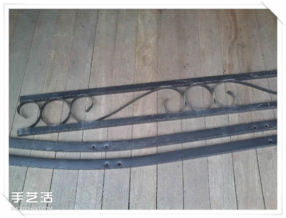 铁架DIY花盆架子图解 旧玩具废物利用做花盆架(图2)