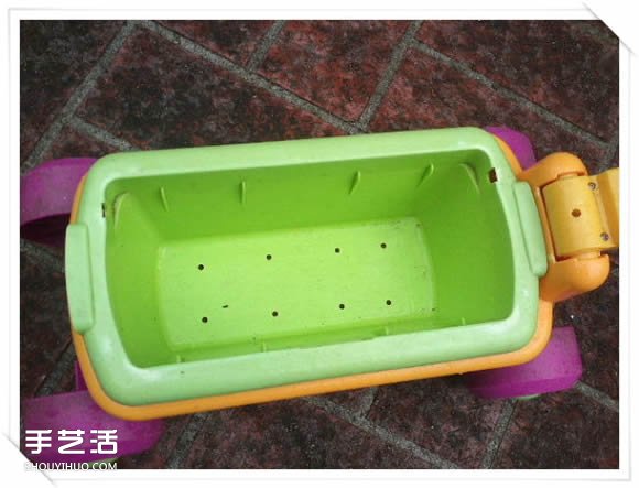 铁架DIY花盆架子图解 旧玩具废物利用做花盆架(图10)