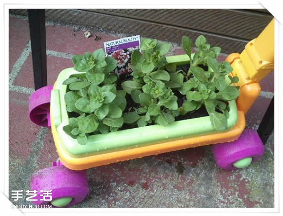 铁架DIY花盆架子图解 旧玩具废物利用做花盆架(图15)