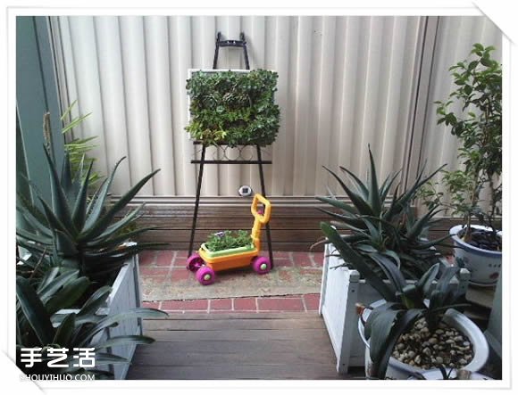 铁架DIY花盆架子图解 旧玩具废物利用做花盆架(图16)
