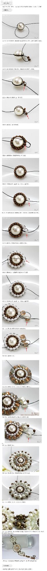 串珠手链手工编织教程 - 双维造物网