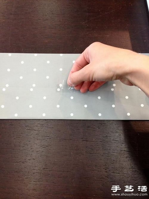 手工折纸制作经典的礼品包装袋(图5)