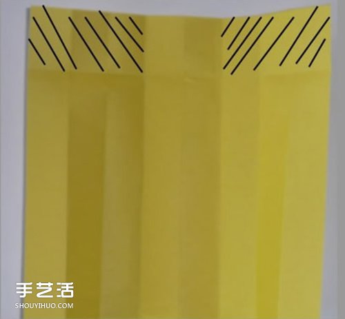 折纸蜡烛的方法图解 手工纸蜡烛的折法教程(图8)