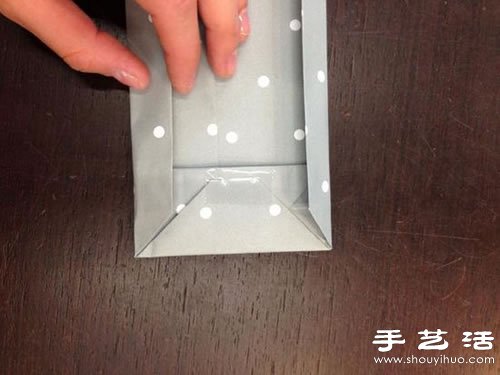 手工折纸制作经典的礼品包装袋(图13)