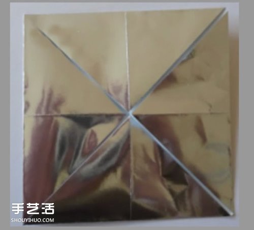 折纸蜡烛的方法图解 手工纸蜡烛的折法教程(图19)