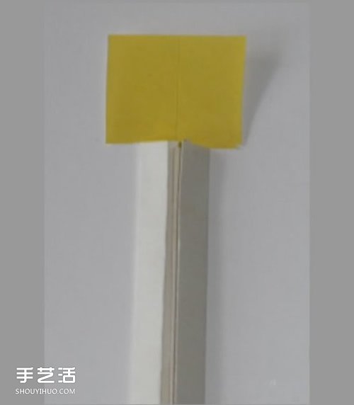 折纸蜡烛的方法图解 手工纸蜡烛的折法教程(图12)