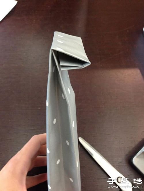 手工折纸制作经典的礼品包装袋(图19)