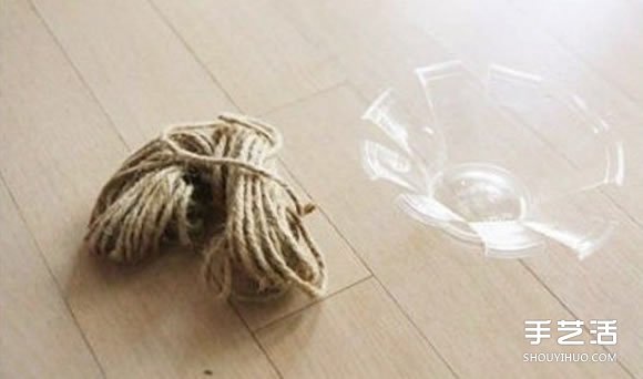 麻绳收纳盘制作方法图解 DIY麻绳收纳盘子教程(图2)
