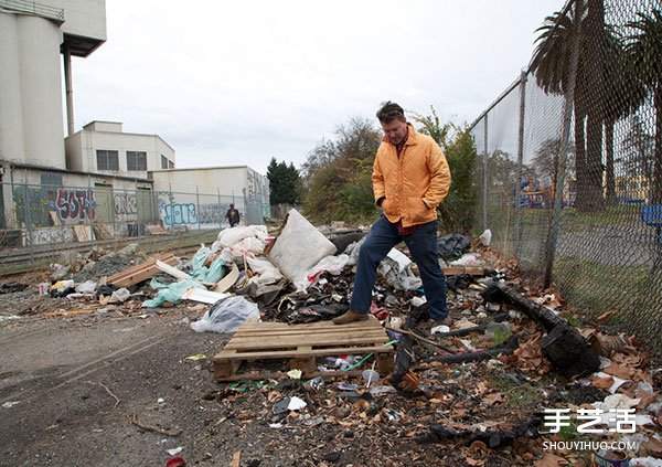 生活垃圾大改造 DIY制作流浪汉眼中的高级别墅(图2)