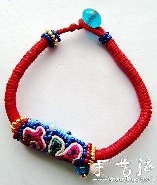 手工DIY制作开运红绳(图3)