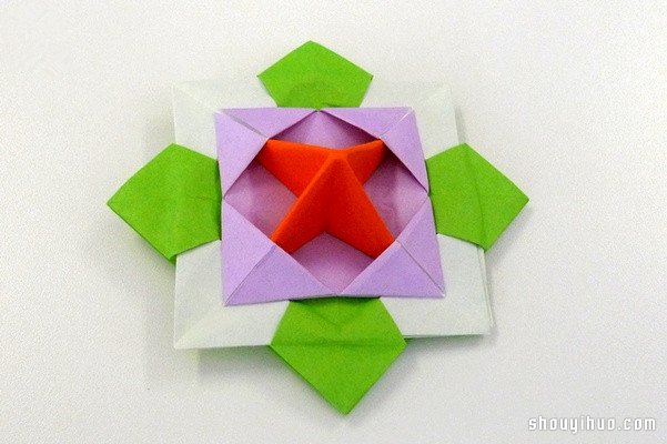 纸陀螺的制作方法 纸陀螺的折法图解教程(图10)